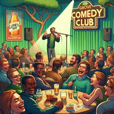 Komedy Kingdom: Jon Lovitz & Friends Charm the Grove with Laughs and Libations!