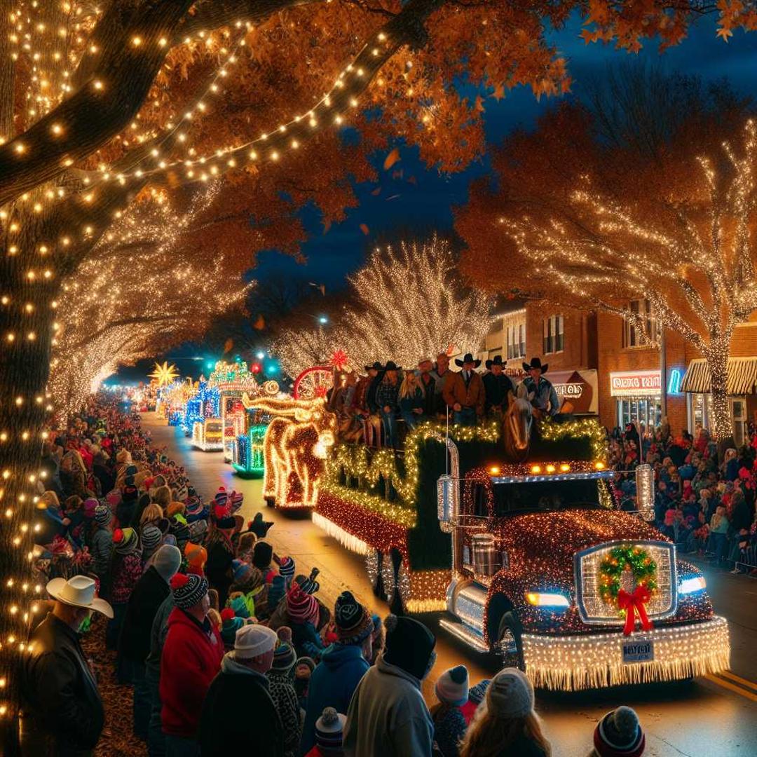 Celebrate the Festive Season at The Rodeo of the Ozarks Christmas Parade