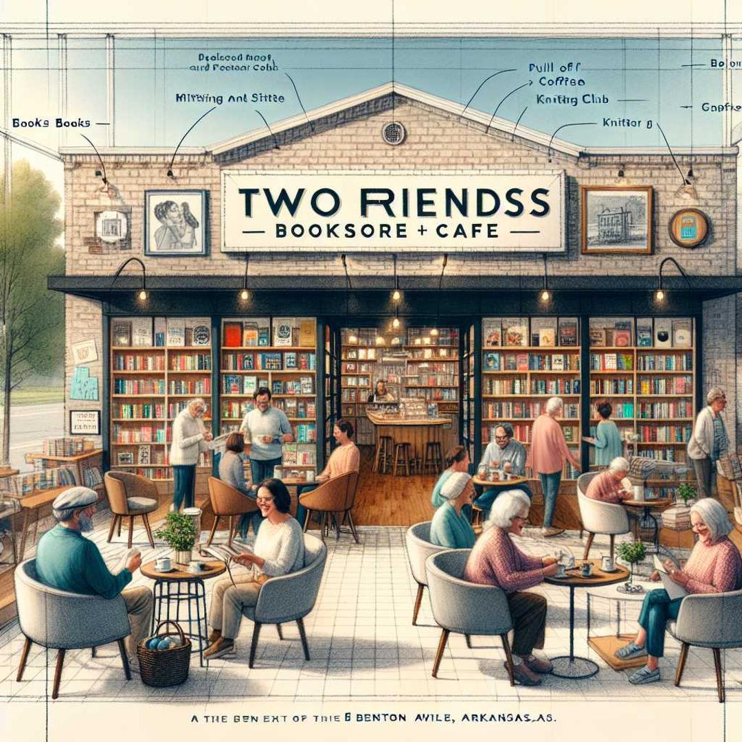 Two Friends Bookstore + Cafe: A Hub of Community Life