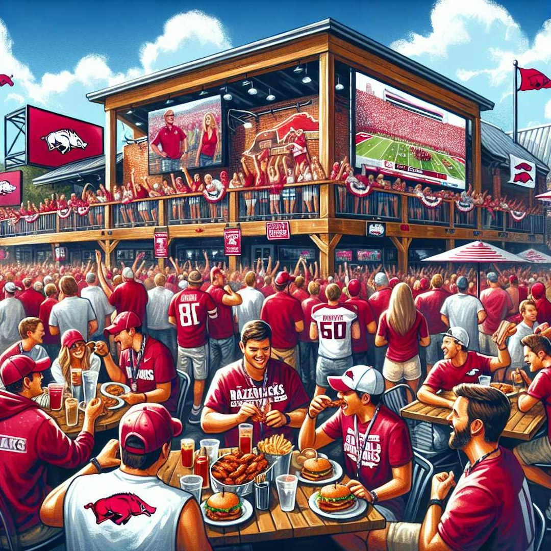 Soak Up Razorback Fever at JJ's Grill on Dickson Street