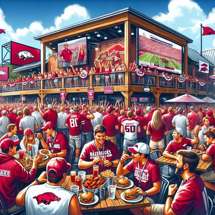 Soak Up Razorback Fever at JJ's Grill on Dickson Street