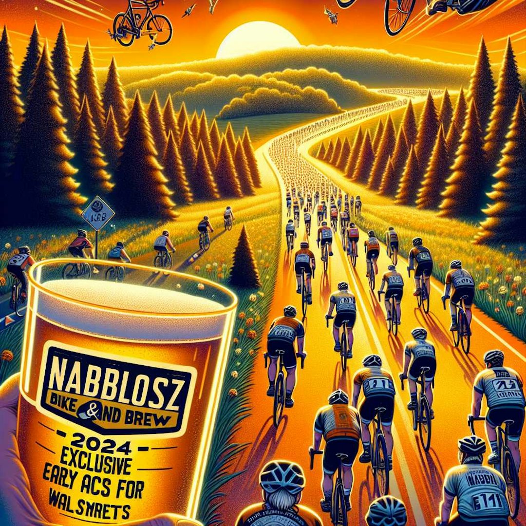 Pedal Your Way to Fun at the 2024 Nabholz Bike and Brew – Exclusive Early Access for WalStreet Members!