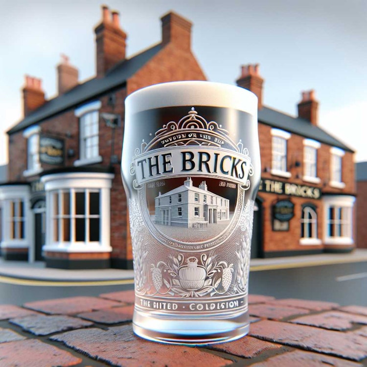 Pub on the Bricks Introduces Exclusive Pub Pint Glasses