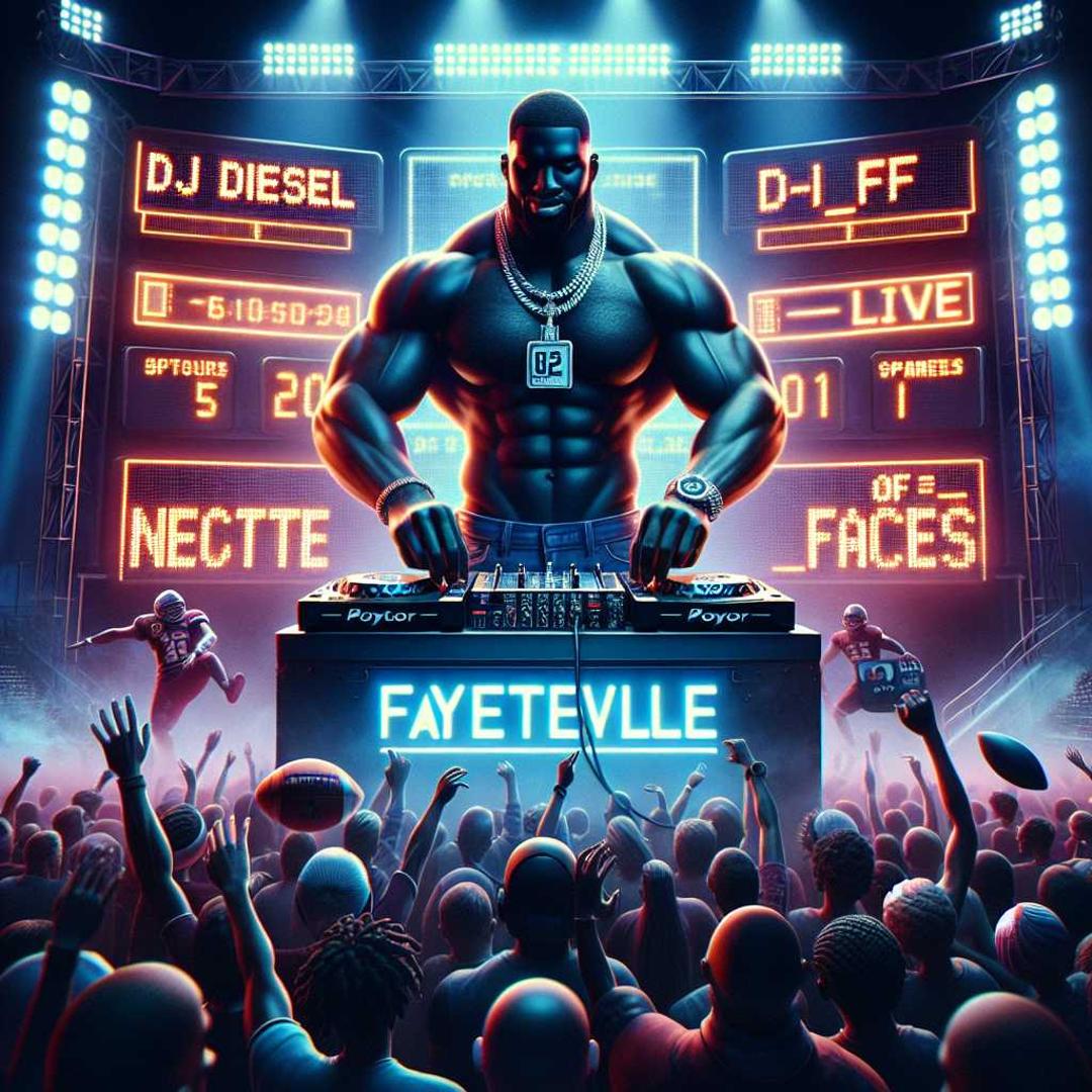 Shaq Brings the Beats: DJ Diesel Set to Shake Up Fayetteville with Netgate and Of_Faces