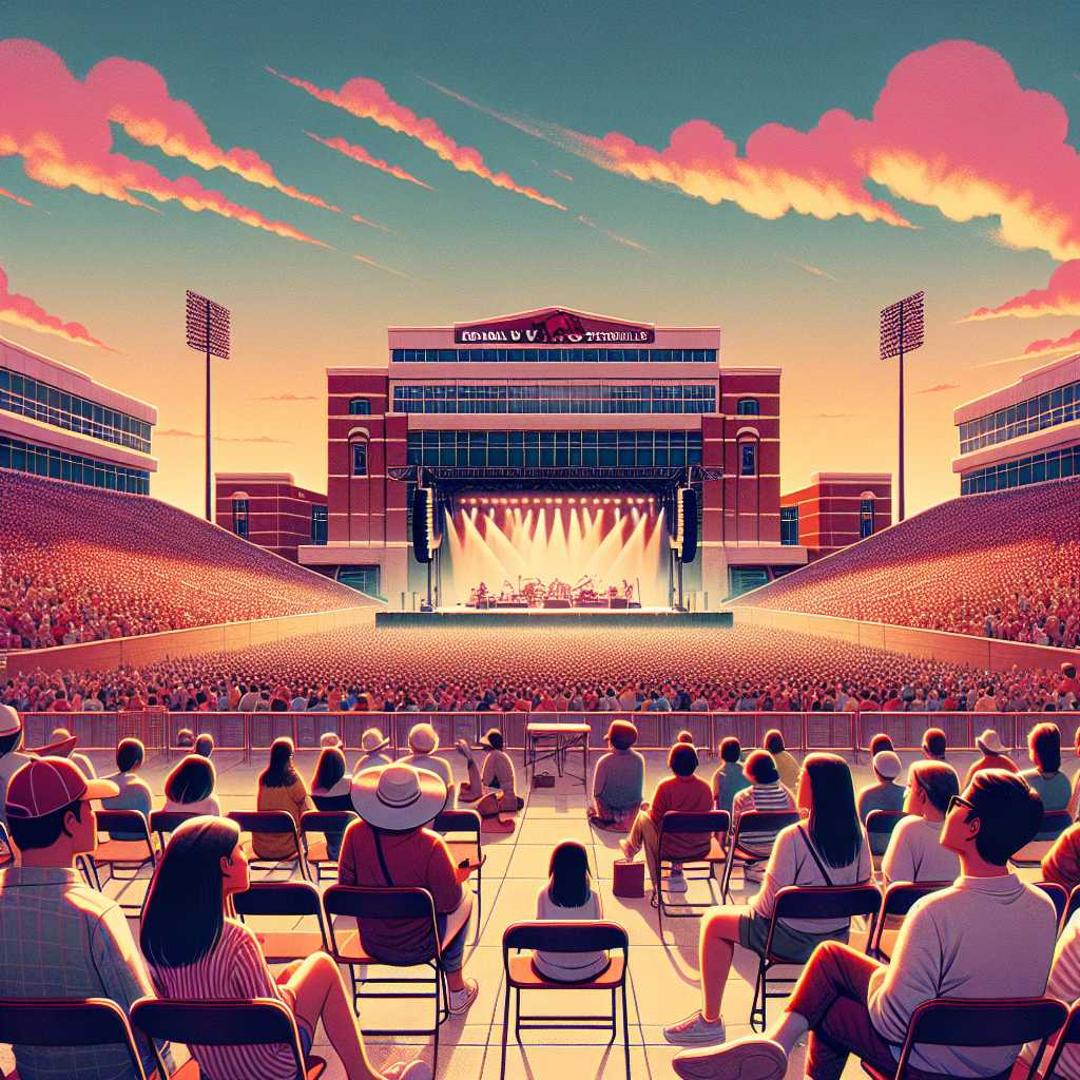 A Musical Boost to Fayetteville: TURN US UP Event at Donald W. Reynolds Razorback Stadium