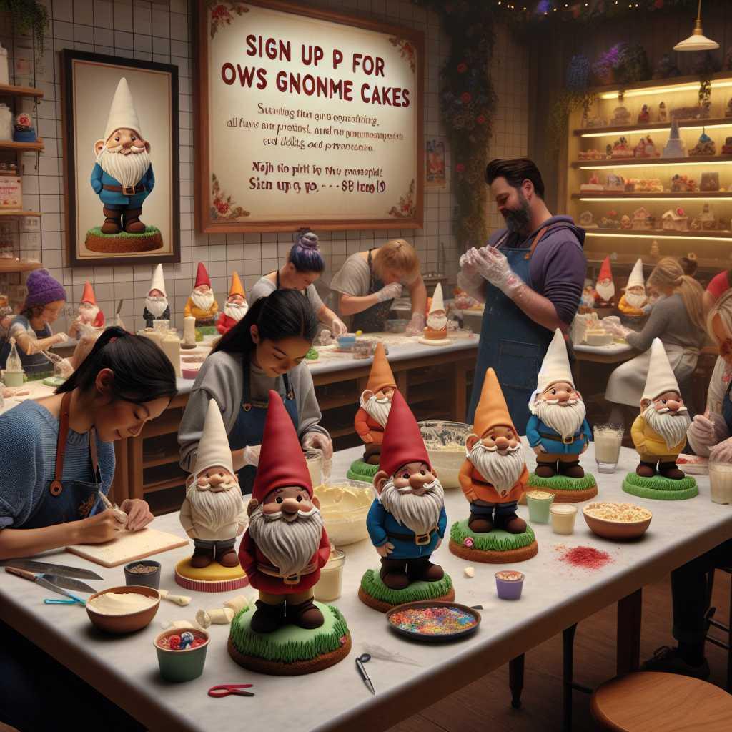 Get Ready to Bake with Gnomes at Rick's Bakery!