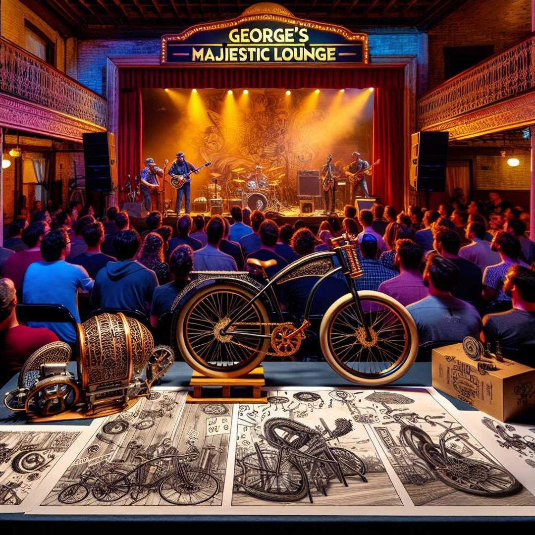 Old Friends, New Tunes, and Custom Bikes: Lucero Lights Up George's Majestic Lounge Tonight!