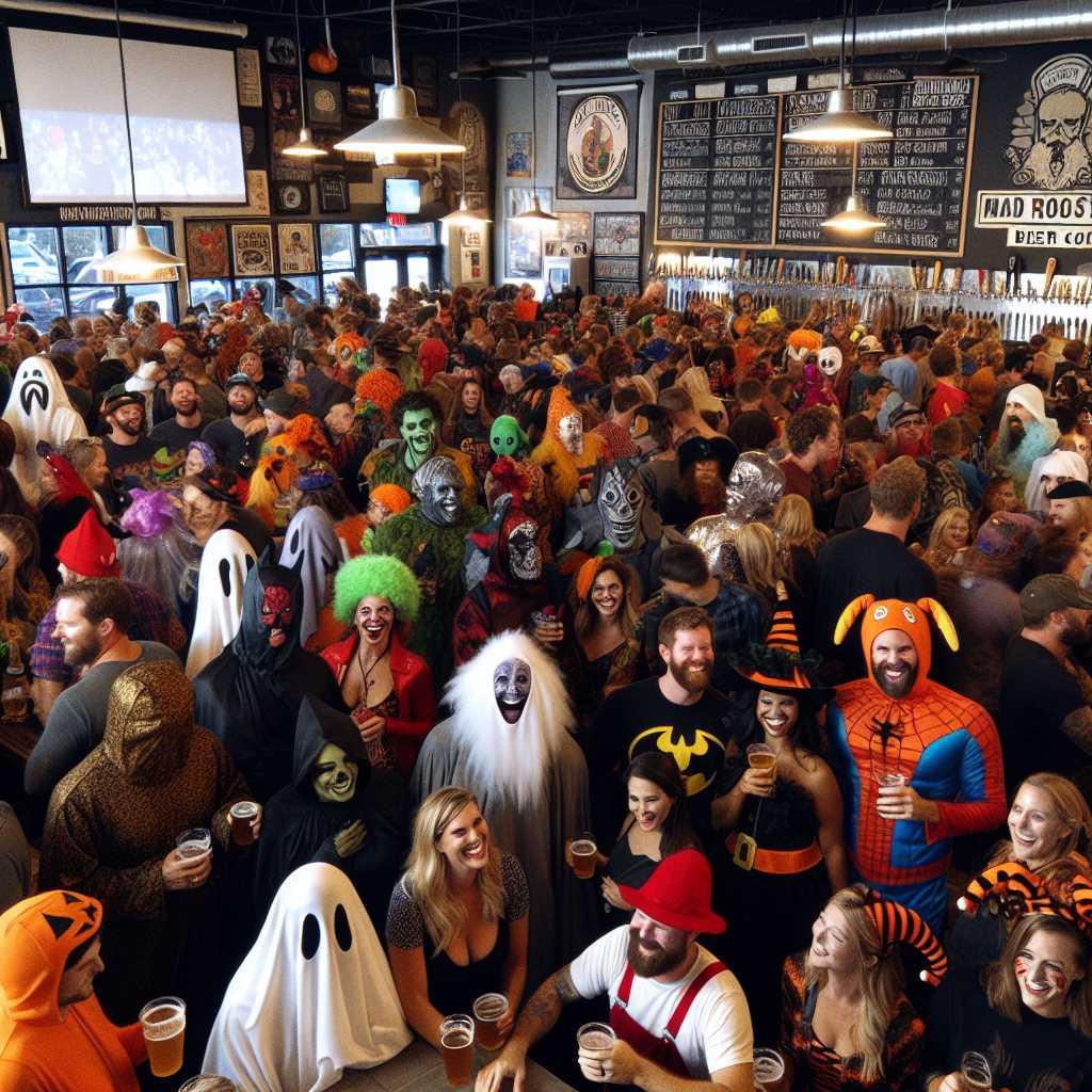 Ghouls, Ghosts, and Hops: A Spirited Costume Contest at Mad Rooster Beer Co.