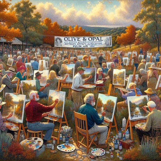 Unleash Your Artistic Talent at the Heart of America Artists Association Plein Air Event