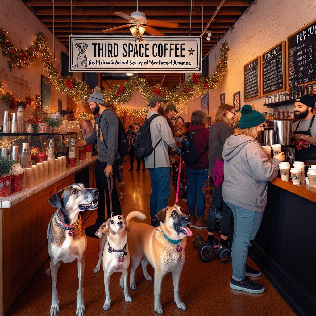 A Paw-fect Blend of Coffee and Canine Cheer at Third Space Coffee!