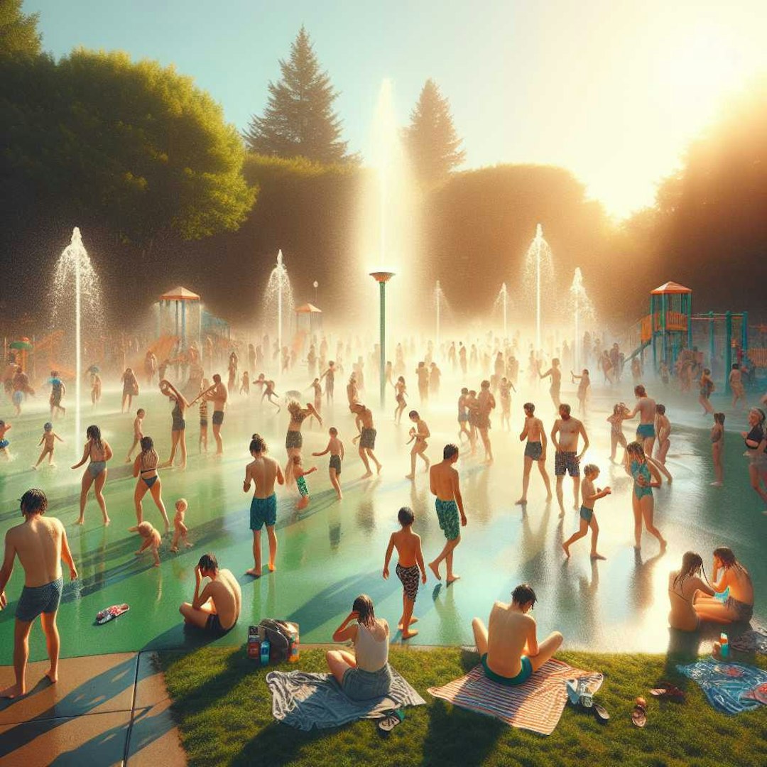 Walker Park Splash Pad: Opening May 11th