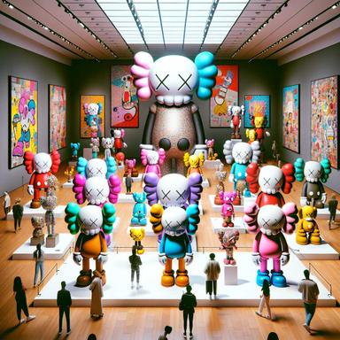 KAWS: FAMILY Exhibition Debuts at Crystal Bridges