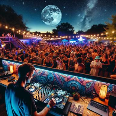 Bentonville Unites Under the Stars: DJ MattO's High-Vibe Revelry at Lady Slipper