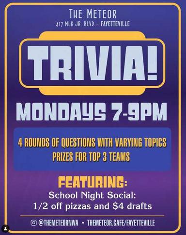 Trivia Night at Meteor