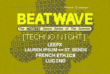 Beatwave 03: Techno Night