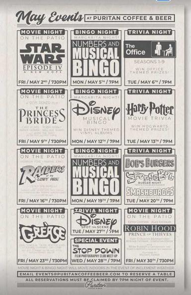 Trivia Night at Puritan