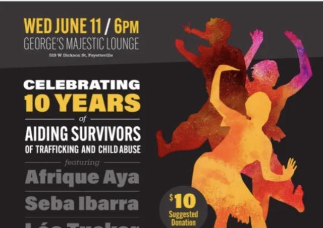 Celebrating 10 years of Aiding Survivors of Trafficking and Child Abuse!